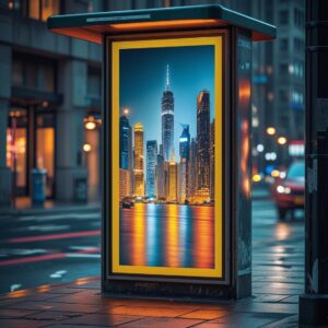 Tekli CLP Reklam Alanı